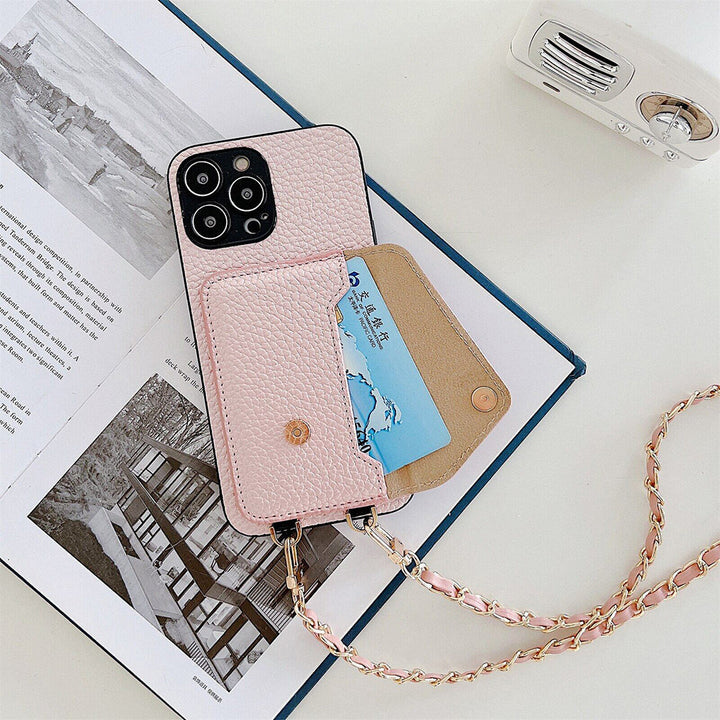 Funkcionális iPhone Tok Pénztárral - Celeste