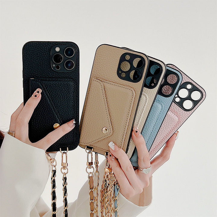 Funkcionális iPhone Tok Pénztárral - Celeste