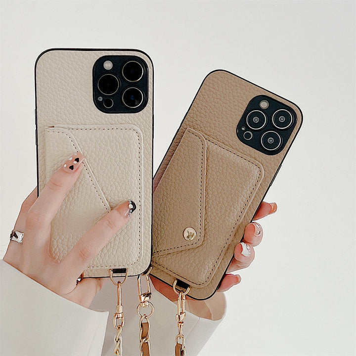 Funkcionális iPhone Tok Pénztárral - Celeste