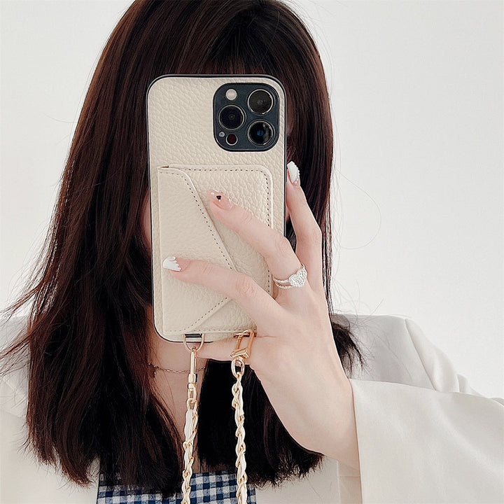Funkcionális iPhone Tok Pénztárral - Celeste