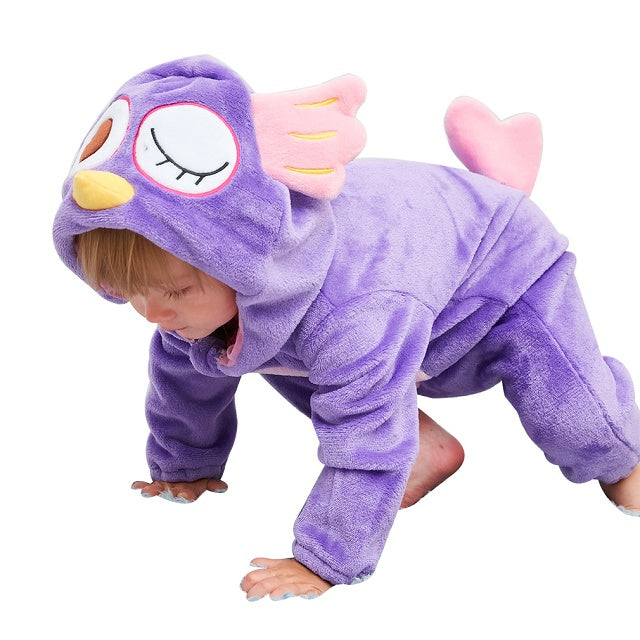 Comfy Baby Overall kapucnival - Puha téli melegség