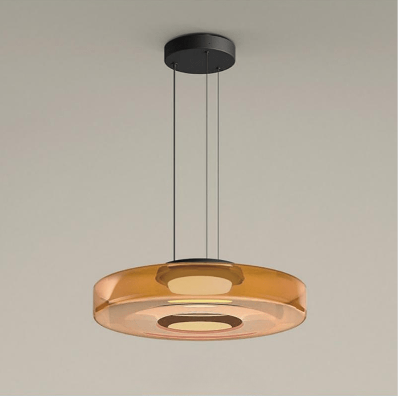 AA NOT AVAIALBLE Modern üveg függőlámpa Bauhaus stílusban - AuroraSphere