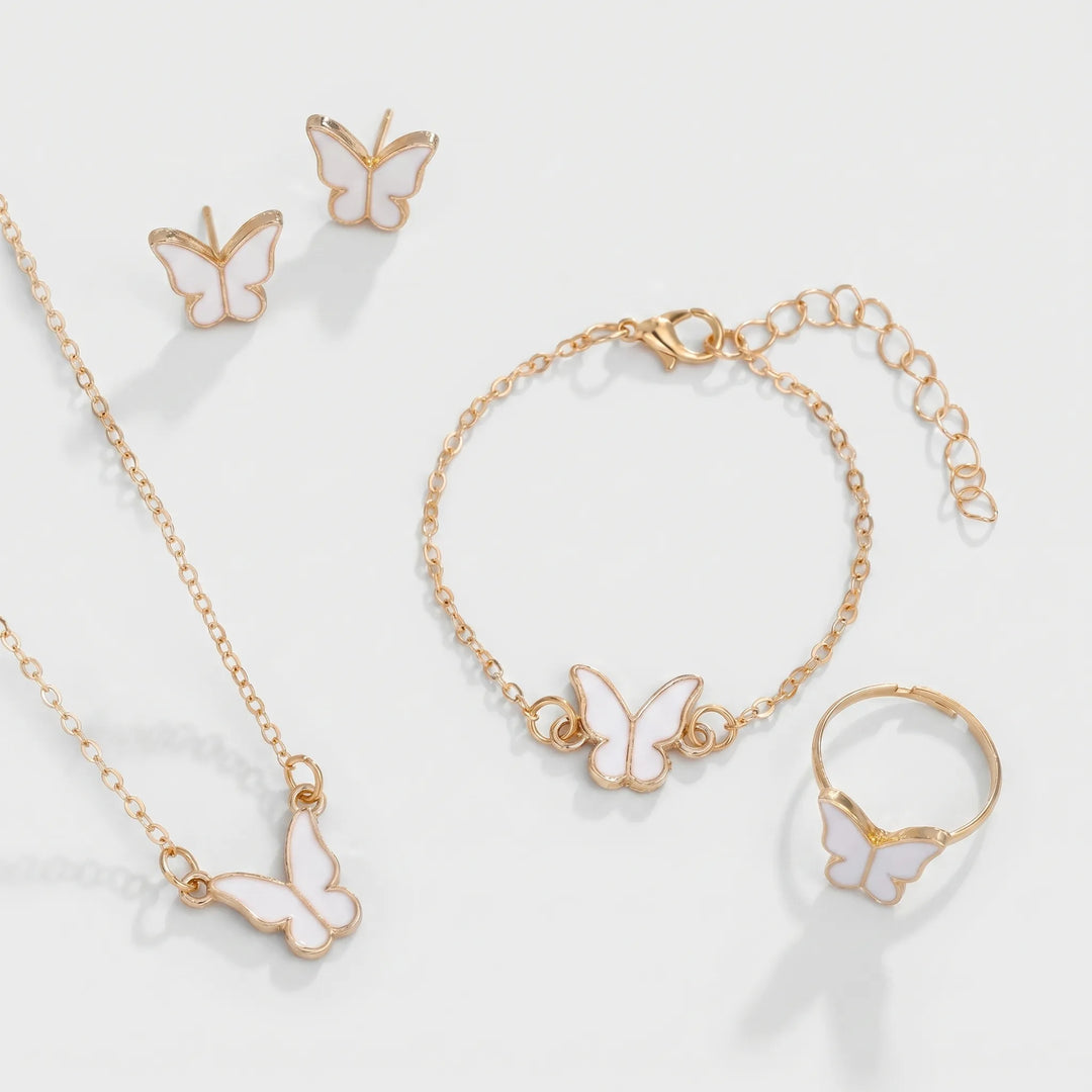 Delicate Butterfly Charm Chain - Fluttena