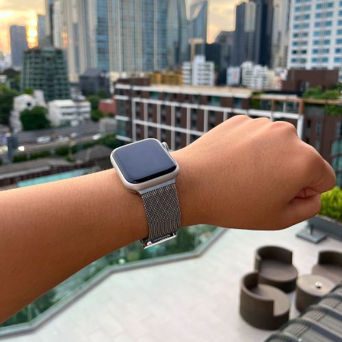 Milanói Apple Watch Heveder – SteelFlex
