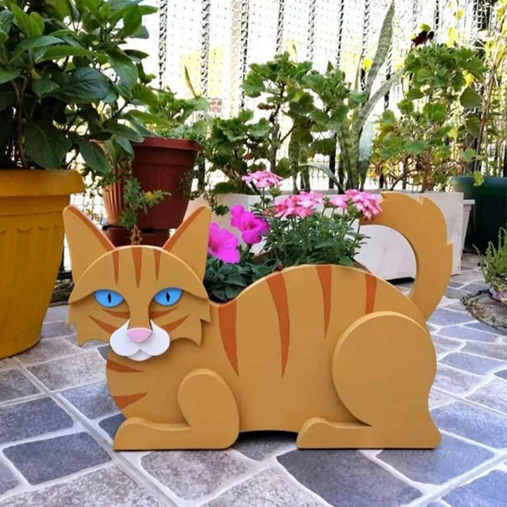 Macskakalapú Kertészeti Cserép - KittyKraft