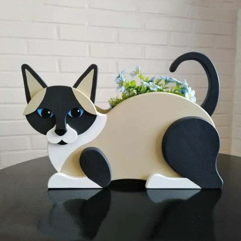 Macskakalapú Kertészeti Cserép - KittyKraft