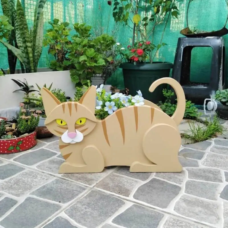 Macskakalapú Kertészeti Cserép - KittyKraft