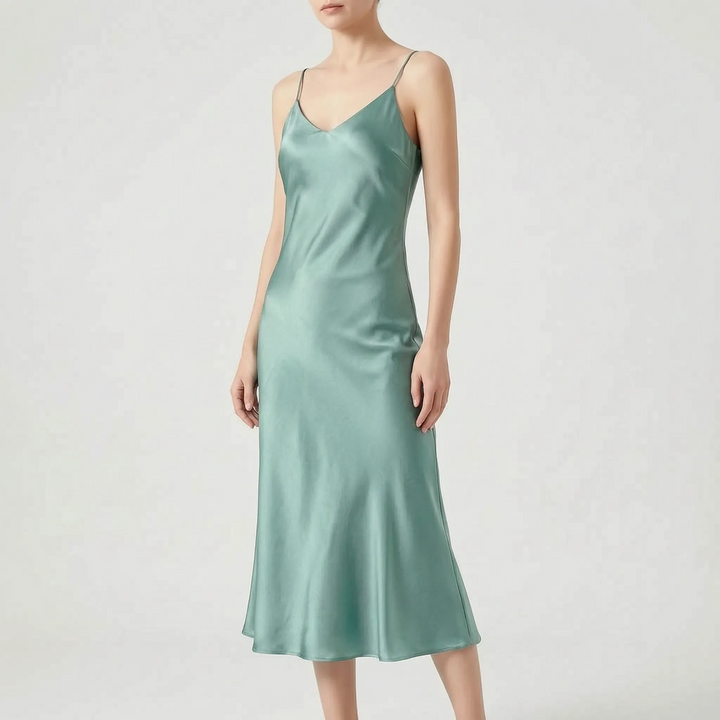 Elegant Slip Midi Dress -  Charlotte