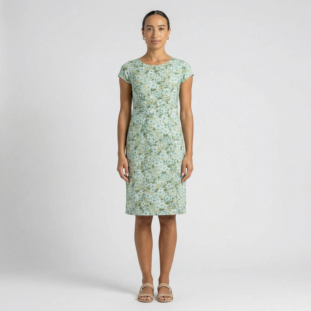 Elegantes Freizeitkleid Mit Taschen - Samira