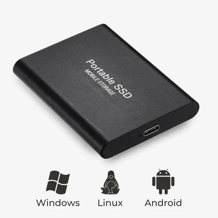 Portable External SSD Hard Drive with USB 3.1 - High Capacity On-the-Go 5