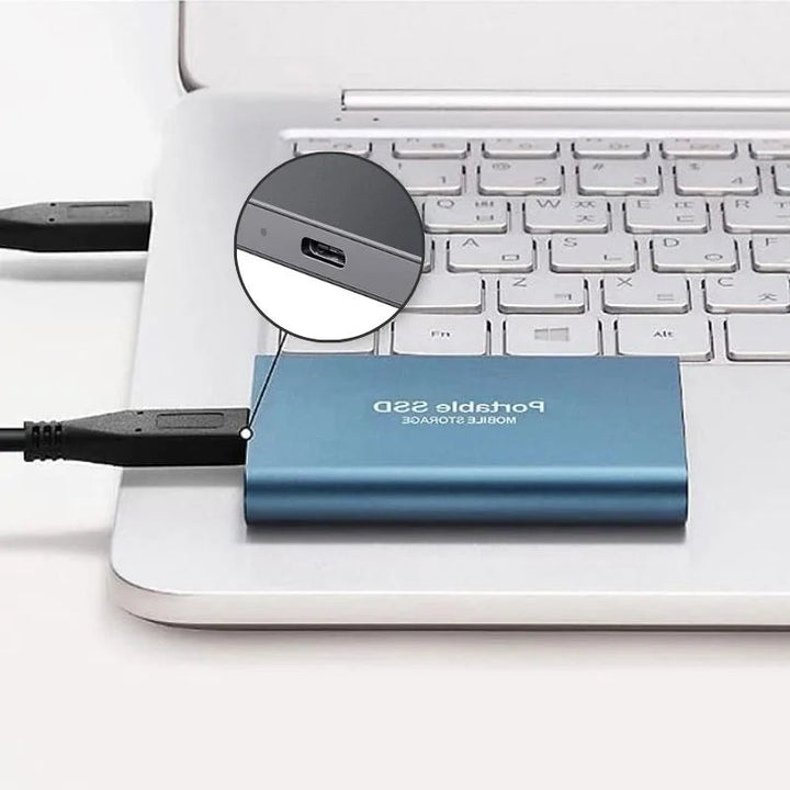 Portable External SSD Hard Drive with USB 3.1 - High Capacity On-the-Go 6