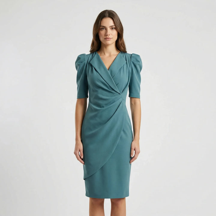 Figurbetontes Kleid Mit Wickelausschnitt - Dianne