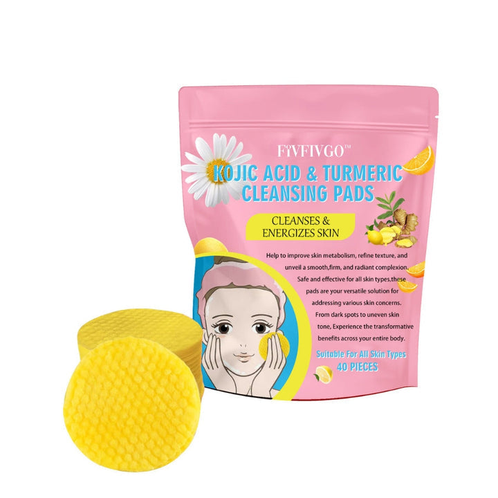 Kurkuma Kojic-sav Reinigingspadok - GlowTonic