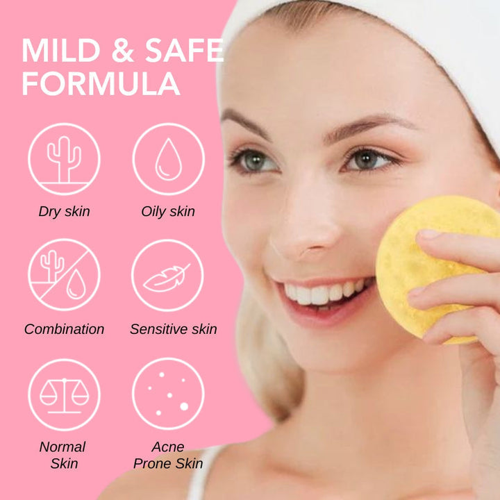 Kurkuma Kojic-sav Reinigingspadok - GlowTonic