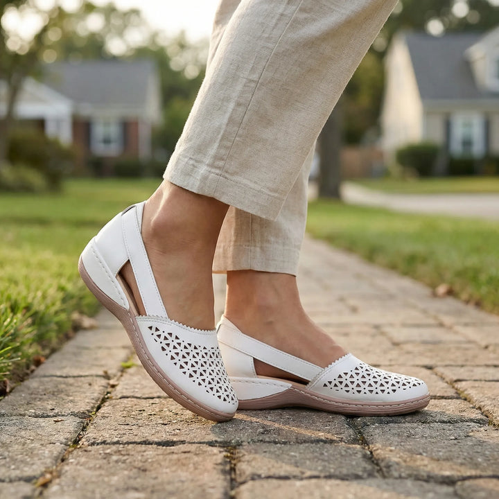 Gesloten Sandaal Met Open Hielgedeelte - Patsy