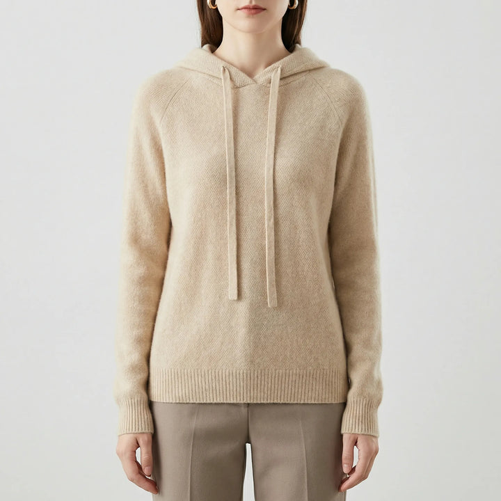 Gestrickter Kapuzenpullover Mit Weicher Struktur - Angie