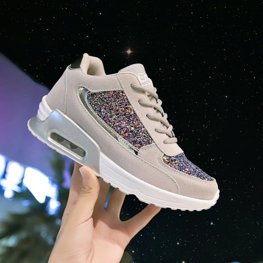 Csillogó Női Cipők Légáteresztő Kényelemért - SparkleFit