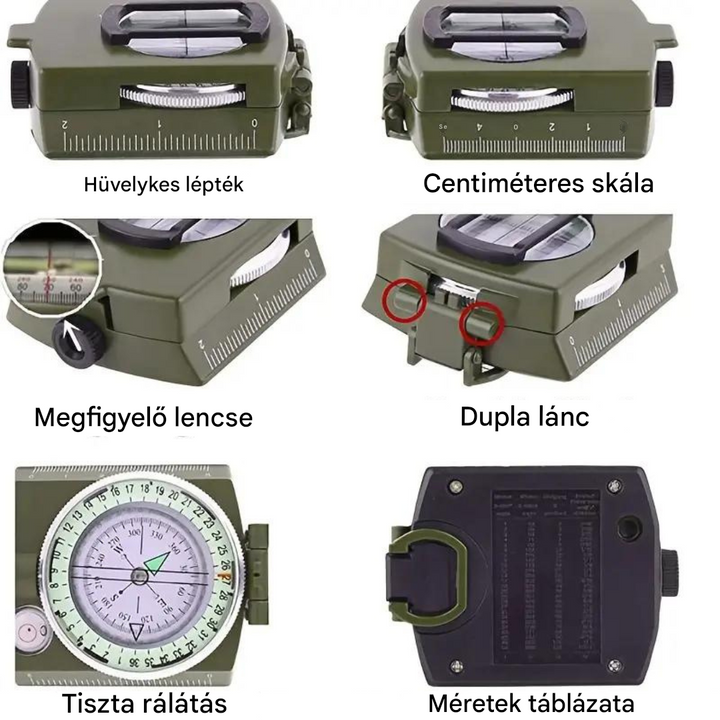 Professzionális Iránytű - TrailGuide