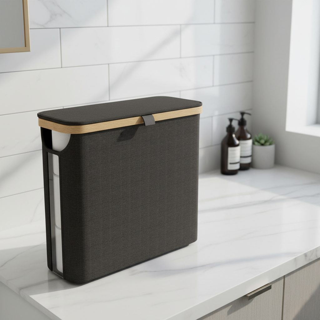 Großkapazitäre Toilettenpapierbox - RollKeeper