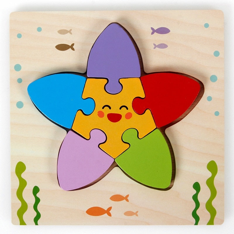 Montessori fa tanulópuzzle – FarbenFreude (1+1 ingyen)
