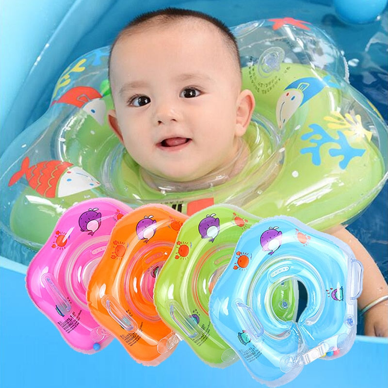 Felfújható baba nyakúszógyűrű a biztonságos fürdéshez – Wasserfit (1-et vásárol, 1-et ingyen kap)