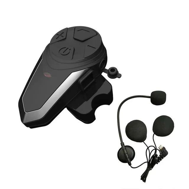 Motoros Sisak Bluetooth Intercom FM-mel és 1000 m Hatótávolsággal – RoadLink S3