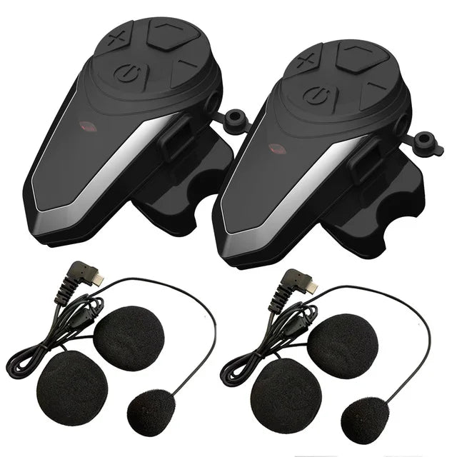 Motoros Sisak Bluetooth Intercom FM-mel és 1000 m Hatótávolsággal – RoadLink S3