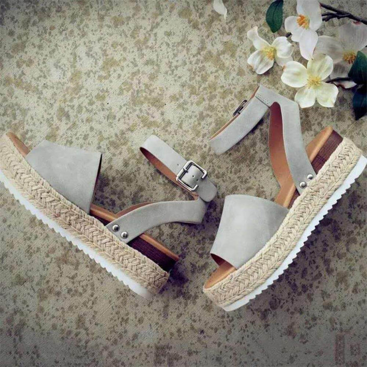 Divatos Női Espadrille Nyári Szandálok – Liv