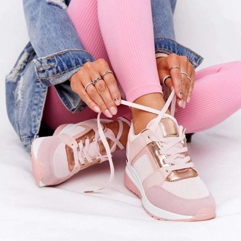 Ortopédikus női sneaker párnázással és lábboltozat-támogatással – Valora