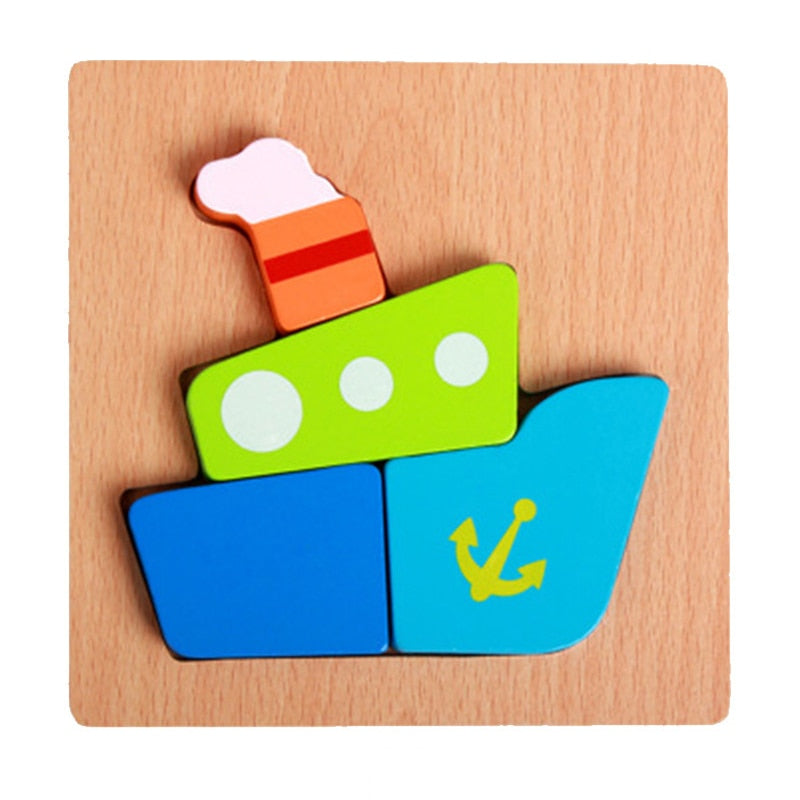 Montessori fa tanulópuzzle – FarbenFreude (1+1 ingyen)