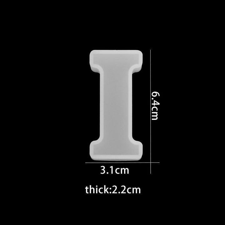 3D szilikonforma csokoládébetűk öntéséhez – BackSpaß (1+1 ingyen)