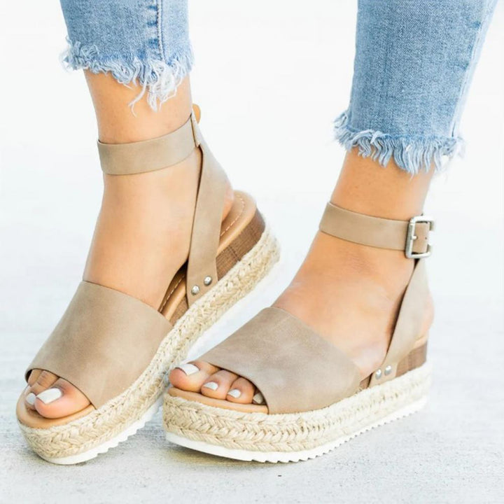 Divatos Női Espadrille Nyári Szandálok – Liv