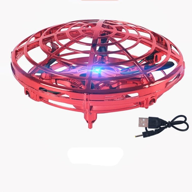 Repülő UFO-játék kézi vezérléssel – beltéren és kültéren