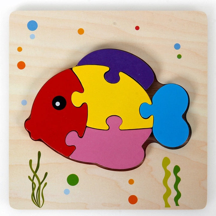 Montessori fa tanulópuzzle – FarbenFreude (1+1 ingyen)