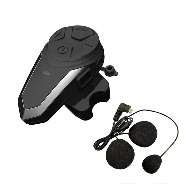 Motoros Sisak Bluetooth Intercom FM-mel és 1000 m Hatótávolsággal – RoadLink S3