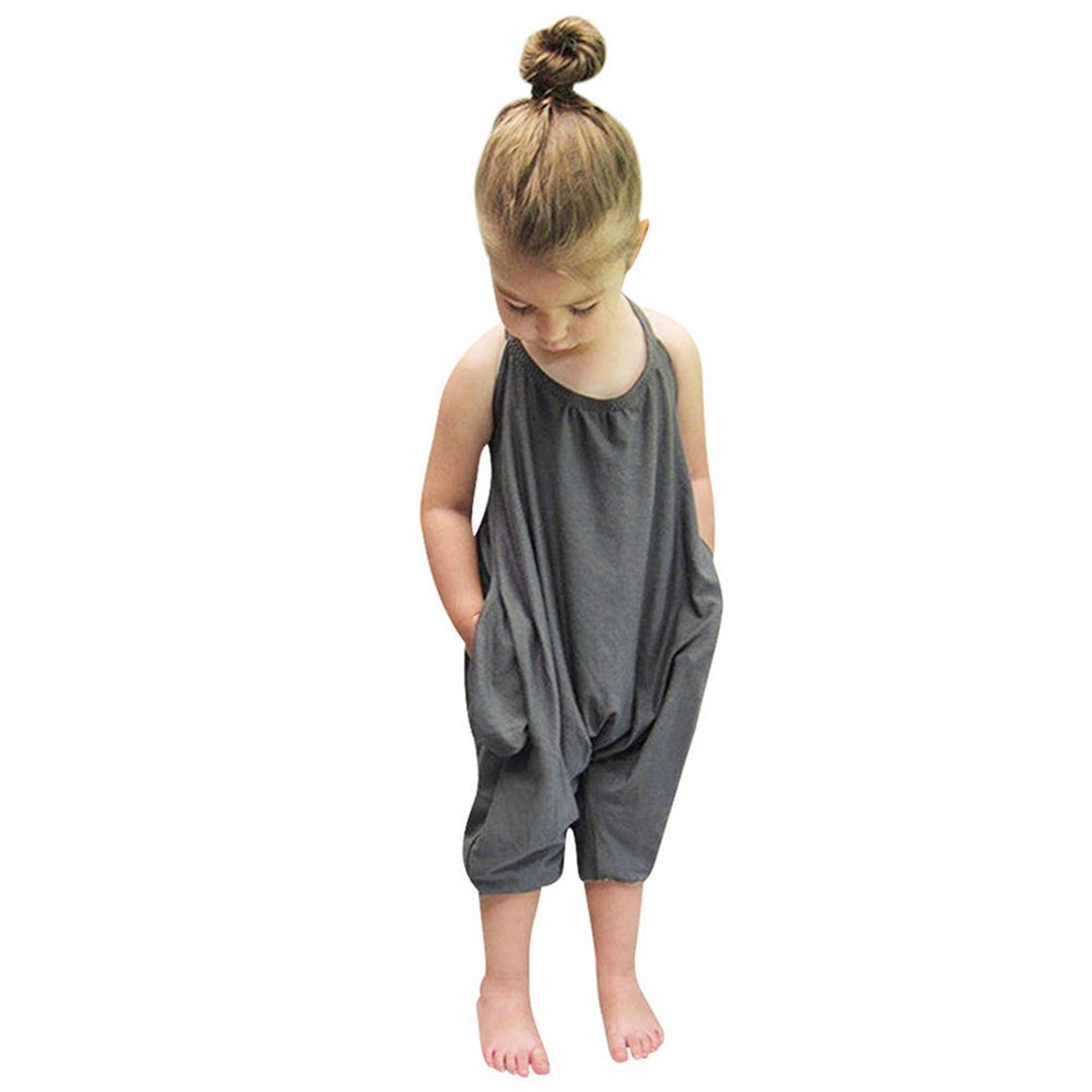 Lányok Hát nélküli Jumpsuit – Mila