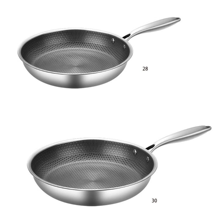 Karcolásálló rozsdamentes acél serpenyő nem tapadós bevonattal - ProCook Elite