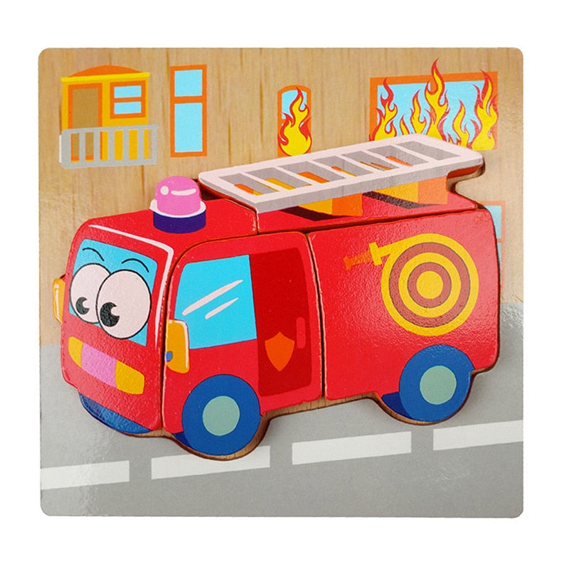 Montessori fa tanulópuzzle – FarbenFreude (1+1 ingyen)