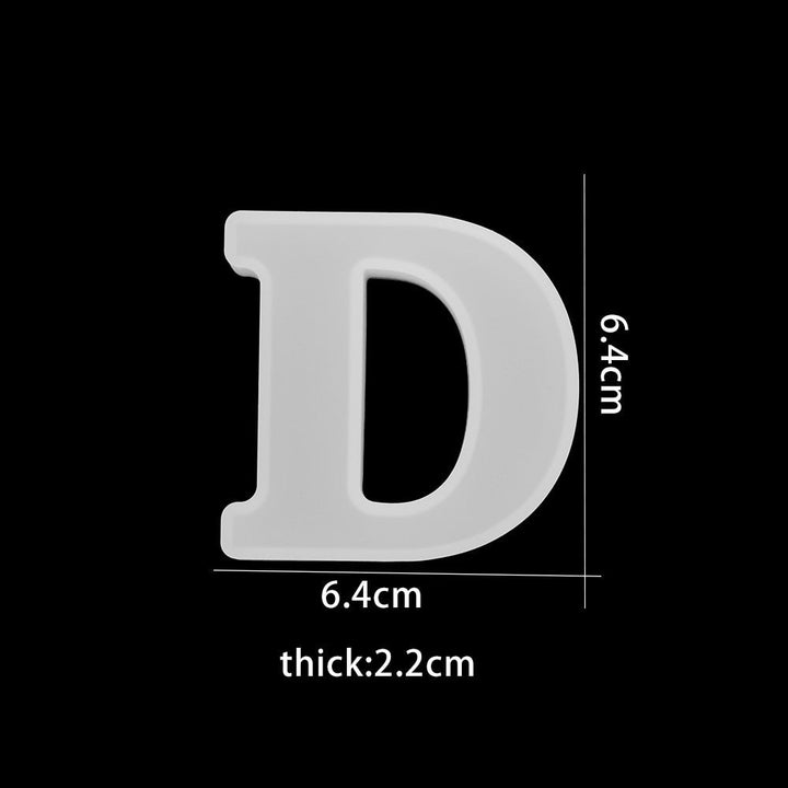 3D szilikonforma csokoládébetűk öntéséhez – BackSpaß (1+1 ingyen)