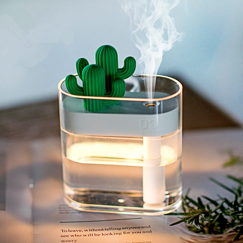 Ultrahangos csendes légtisztító - CactusMist
