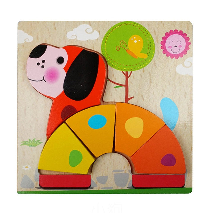 Montessori fa tanulópuzzle – FarbenFreude (1+1 ingyen)