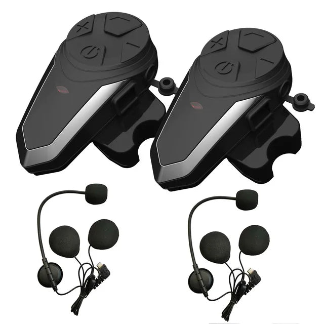 Motoros Sisak Bluetooth Intercom FM-mel és 1000 m Hatótávolsággal – RoadLink S3