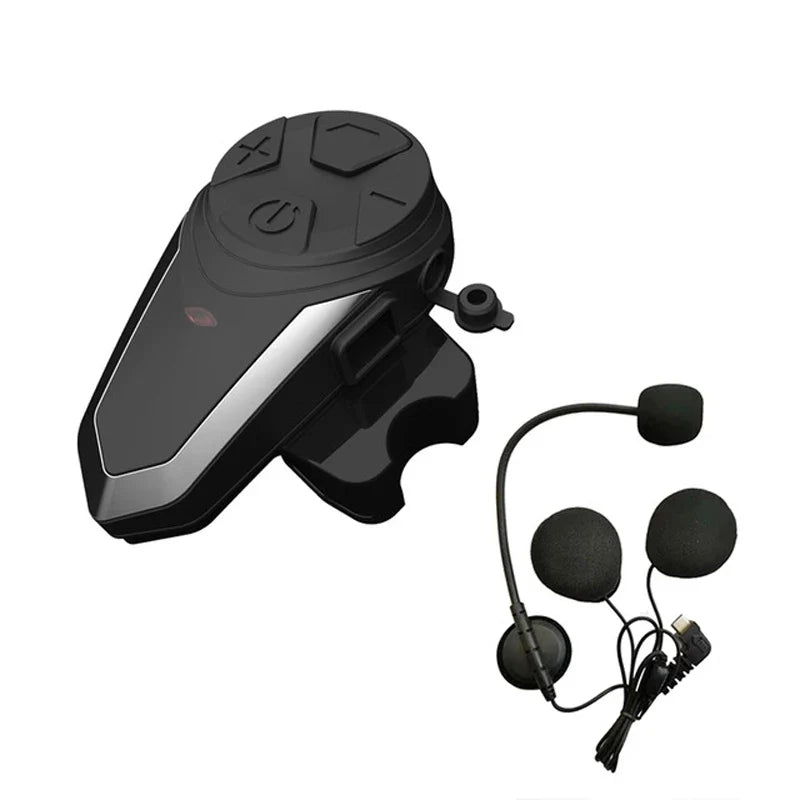 Motoros Sisak Bluetooth Intercom FM-mel és 1000 m Hatótávolsággal – RoadLink S3