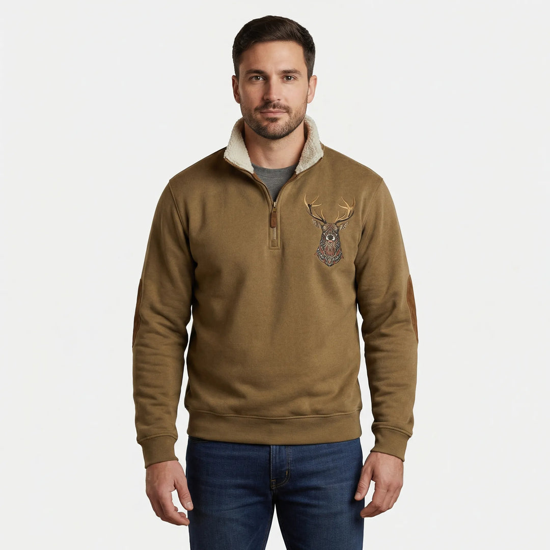 Halbzip Pullover Mit Kragen - Arvid