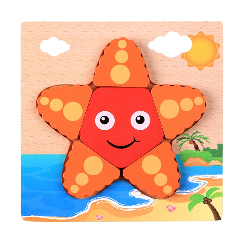 Montessori fa tanulópuzzle – FarbenFreude (1+1 ingyen)