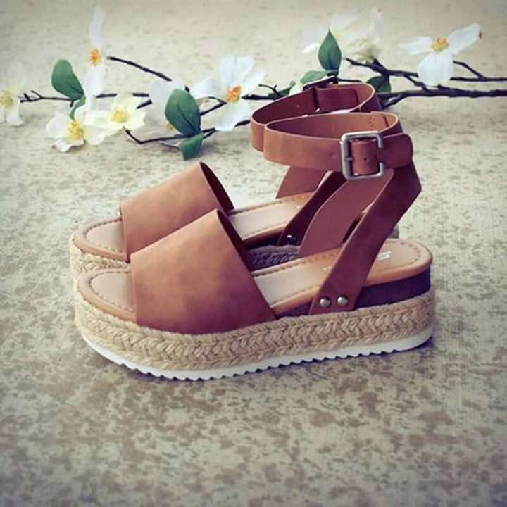 Divatos Női Espadrille Nyári Szandálok – Liv