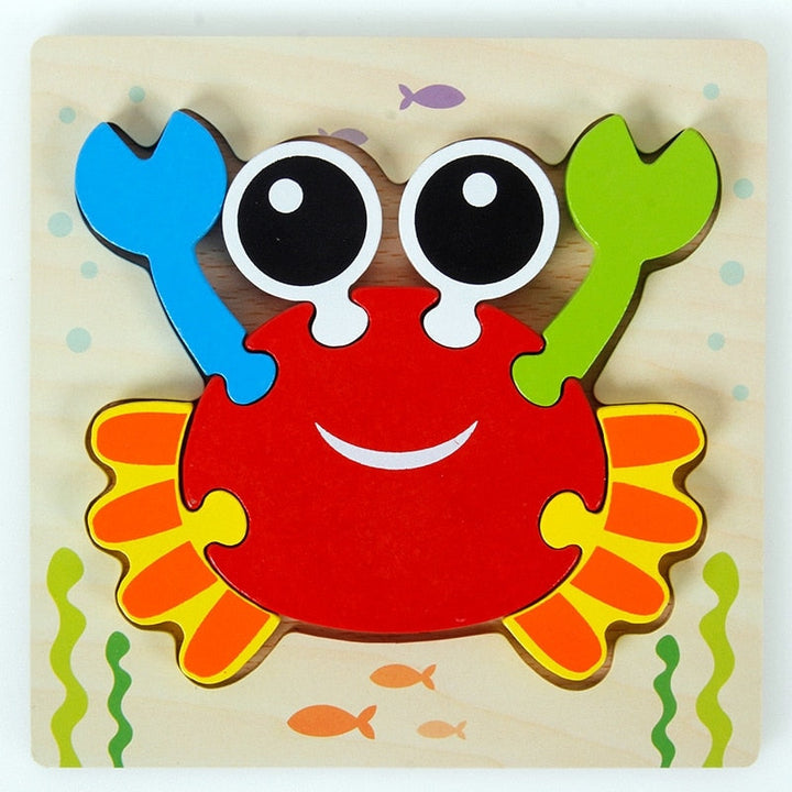 Montessori fa tanulópuzzle – FarbenFreude (1+1 ingyen)