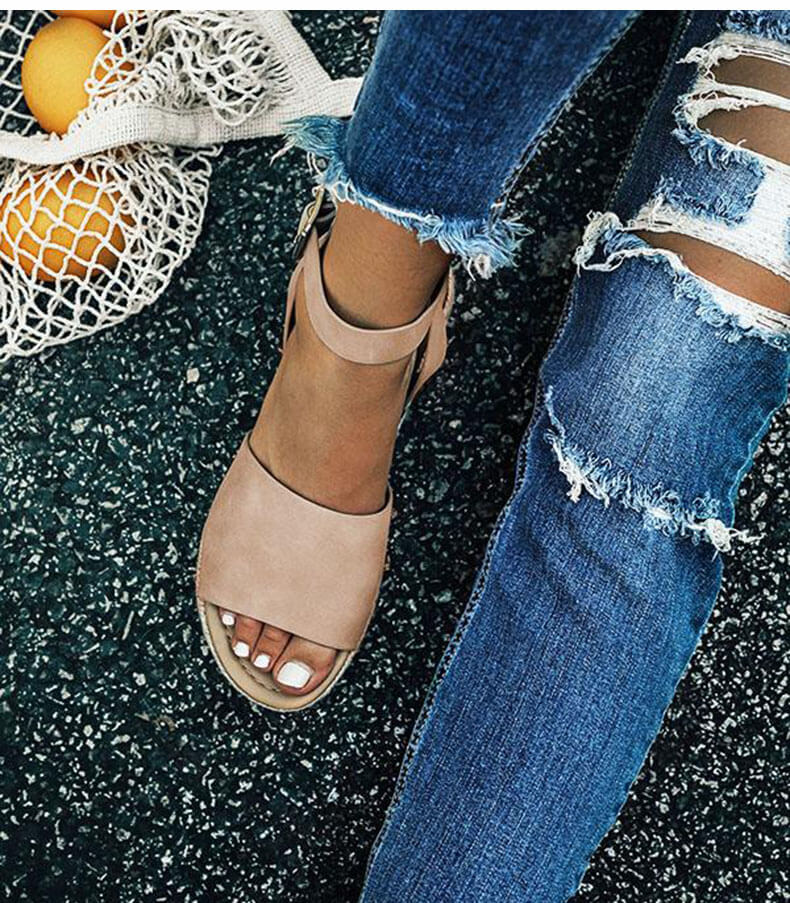 Divatos Női Espadrille Nyári Szandálok – Liv