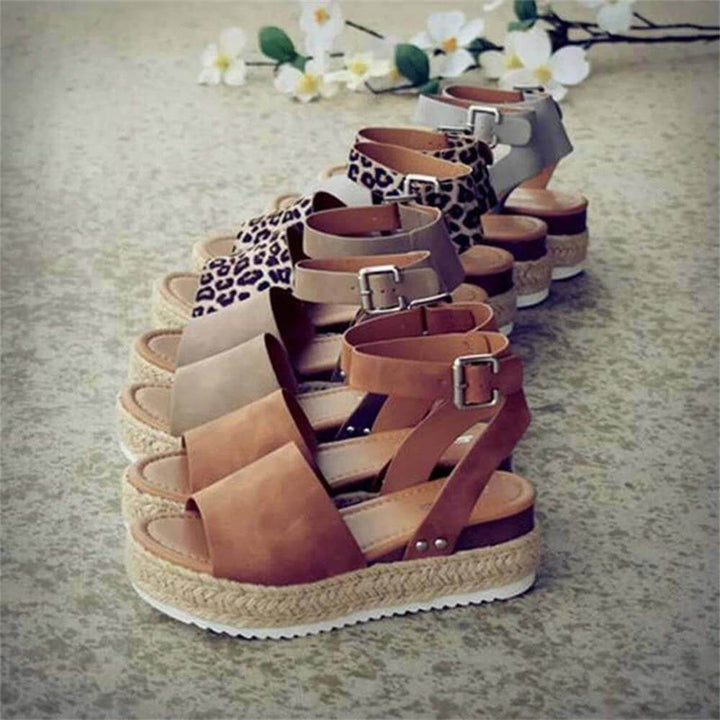 Divatos Női Espadrille Nyári Szandálok – Liv