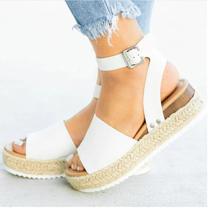 Divatos Női Espadrille Nyári Szandálok – Liv